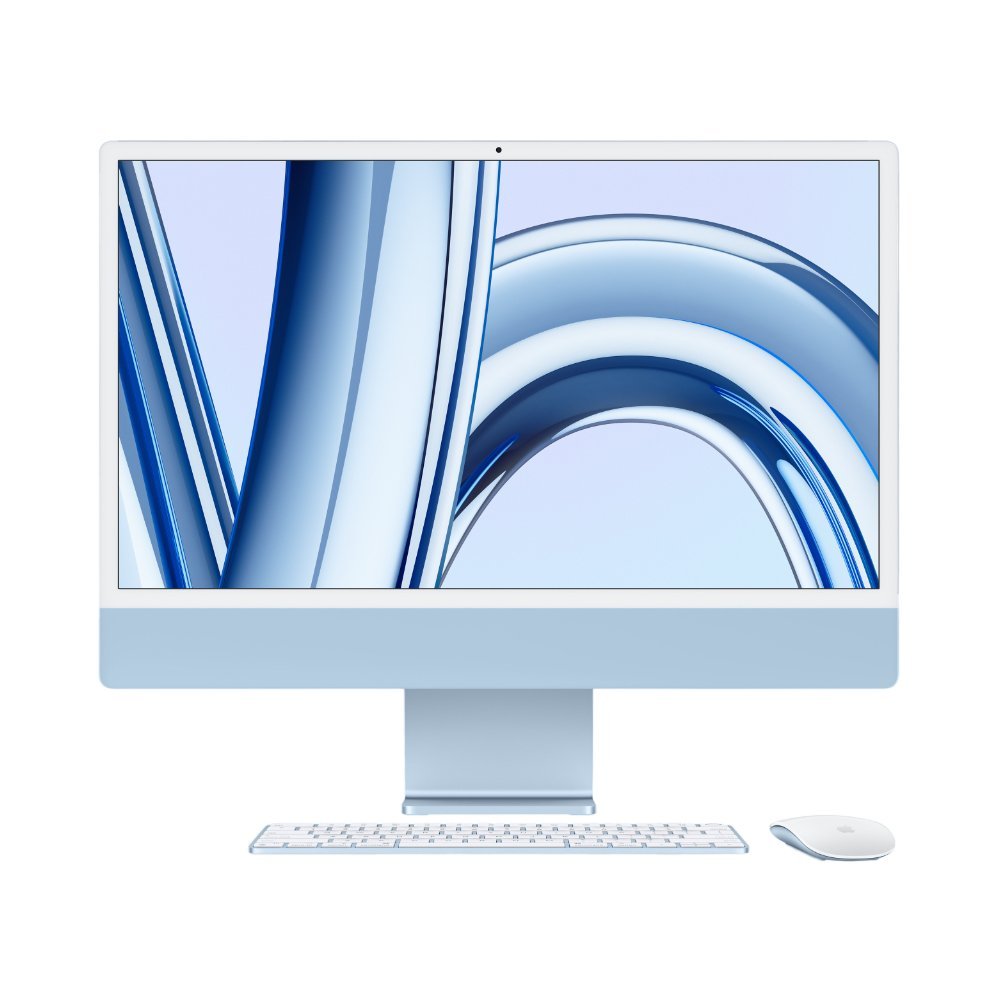 Apple iMac 24" (M3, 2023) 8/10 8 ГБ / 256 ГБ SSD Цвет: Синий