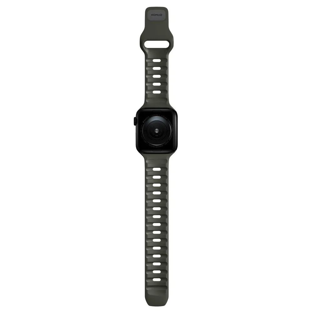 Ремешок Nomad Sport Strap M/L для Apple Watch 42/44/45/49мм. Цвет: зеленый