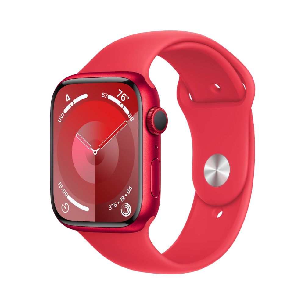 Apple Watch Series 9, 41мм, корпус из алюминия красного цвета