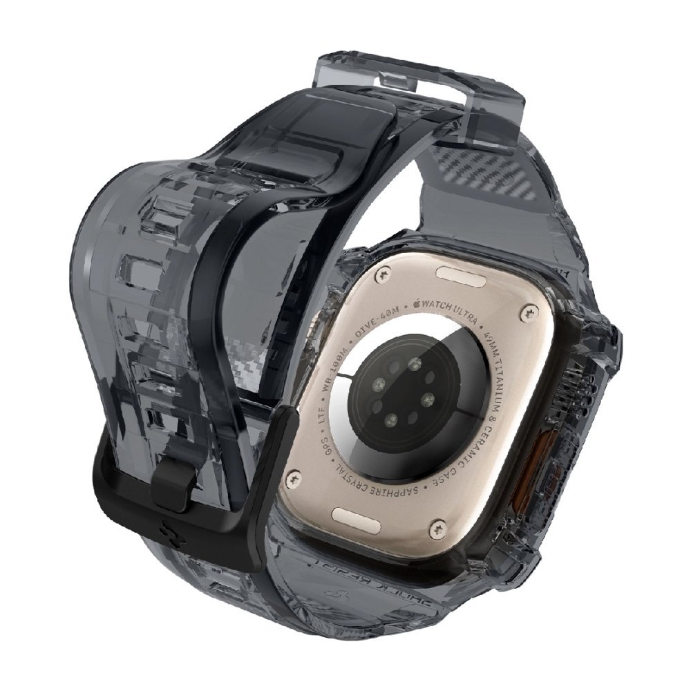 Чехол Spigen Rugged Armor Pro для Apple Watch Ultra 49мм. Цвет: прозрачный