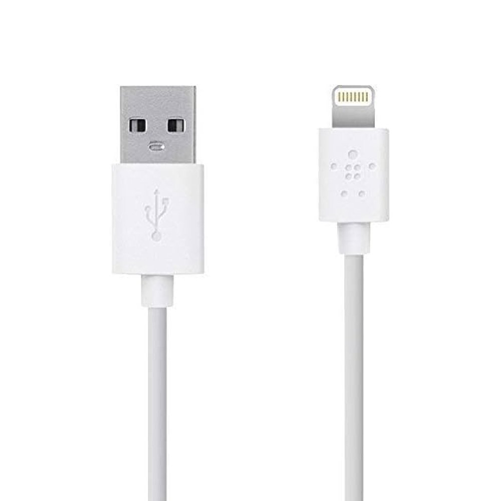 Кабель Belkin Lightning to USB Cable, White (2.0 m)