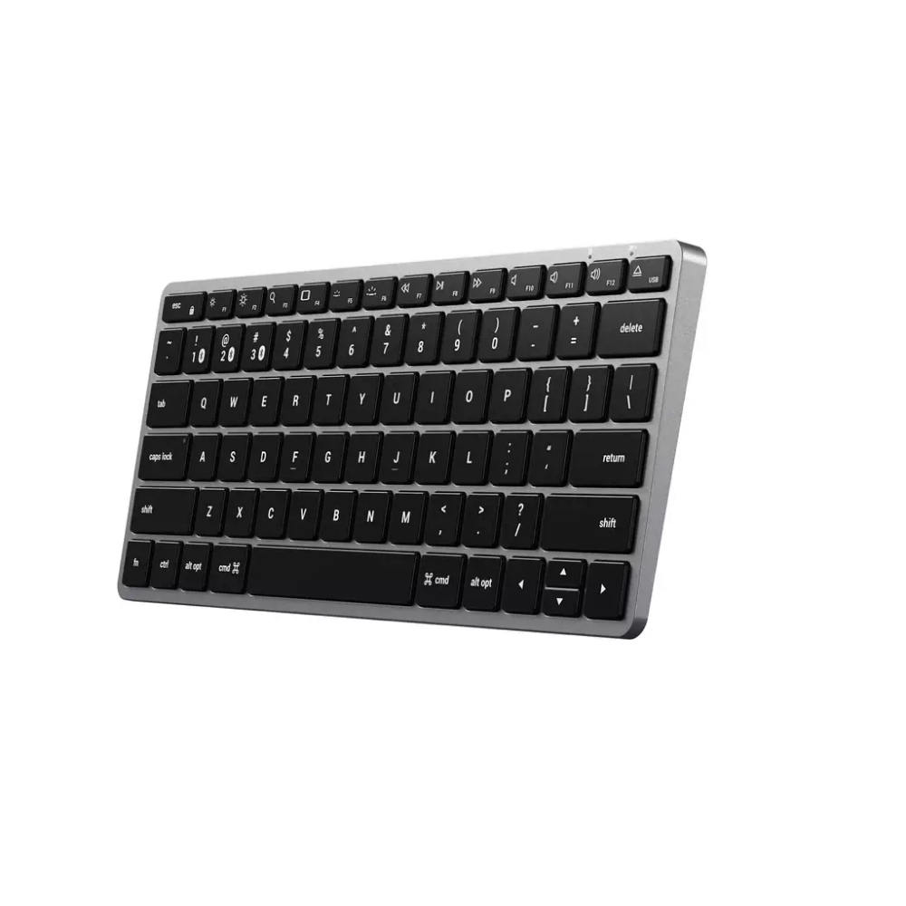 Беспроводная клавиатура Satechi Slim X1 Bluetooth Keyboard. Цвет: "серый космос"