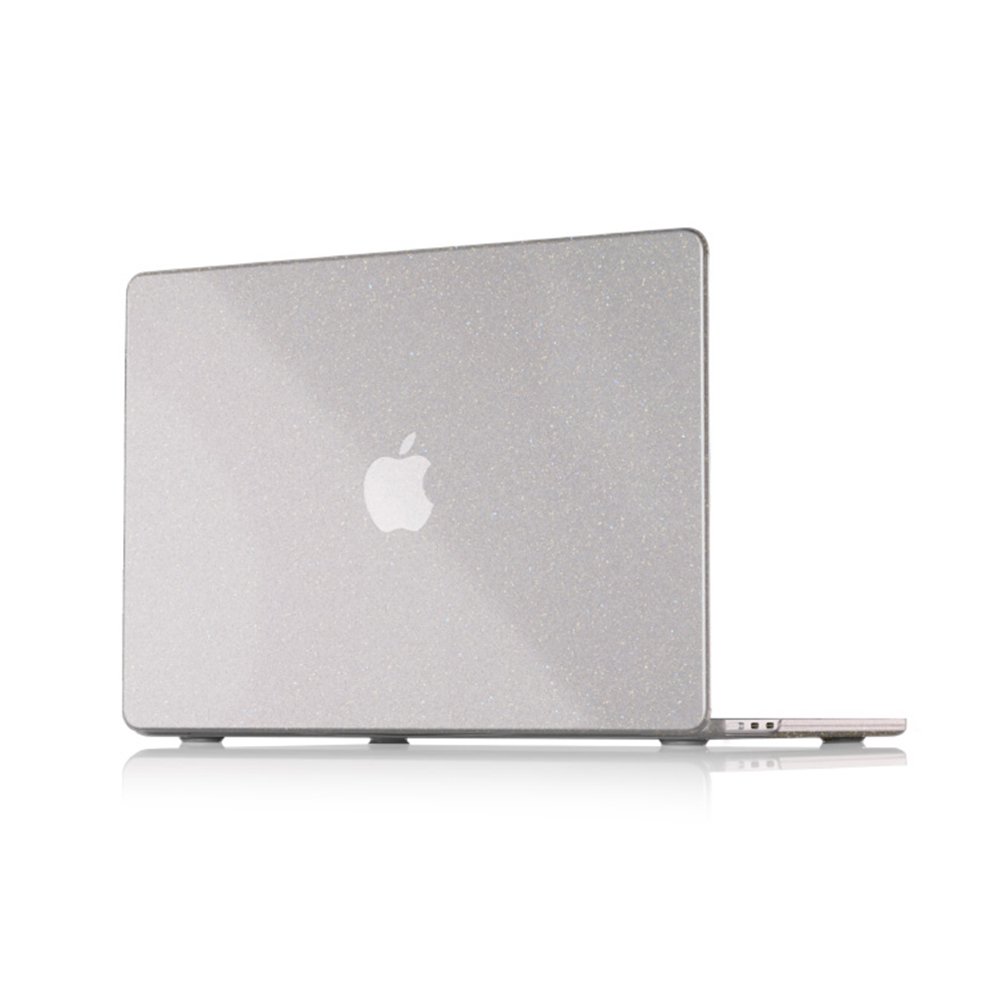 Накладка vlp Plastic case для MacBook Air 13" 2022. Цвет: прозрачный с блёстками