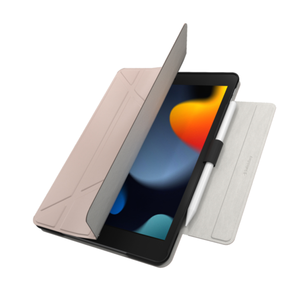 Чехол-книжка SwitchEasy Origami для iPad 10.2" (2021-2019). Цвет: розовый