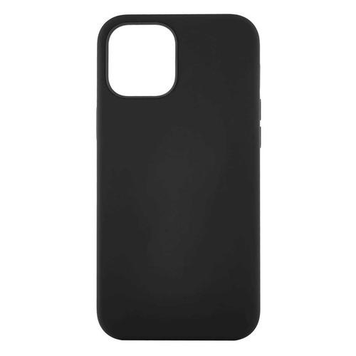 Чехол Ubear Touch Case для iPhone 12 mini, силиконовый, софт-тач. Цвет: чёрный