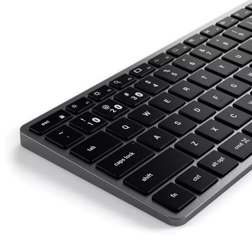 Беспроводная клавиатура Satechi Slim X1 Bluetooth Keyboard. Цвет: "серый космос"