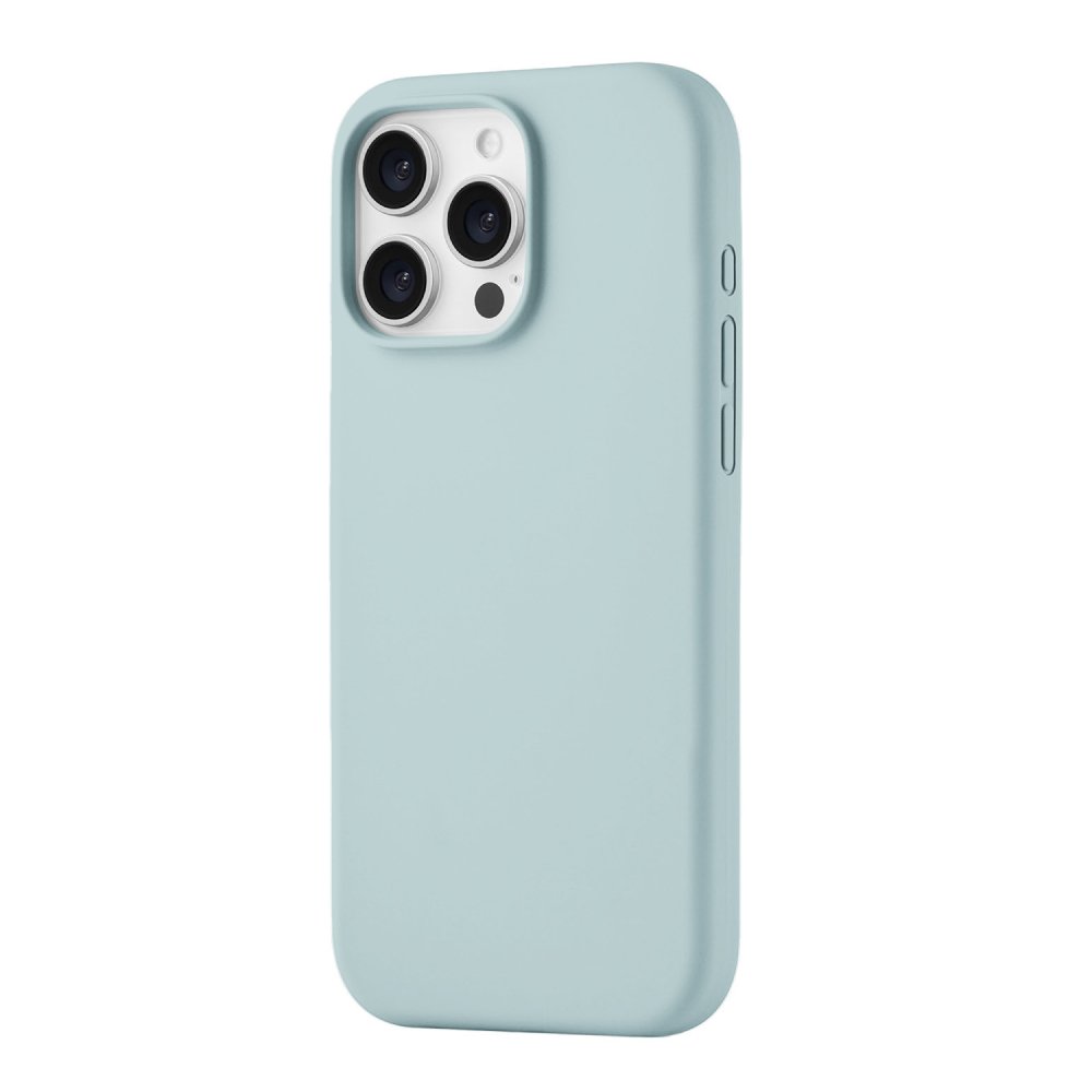 Чехол защитный uBear Touch Mag Case для iPhone 16 Pro Max. Цвет: холодная мята