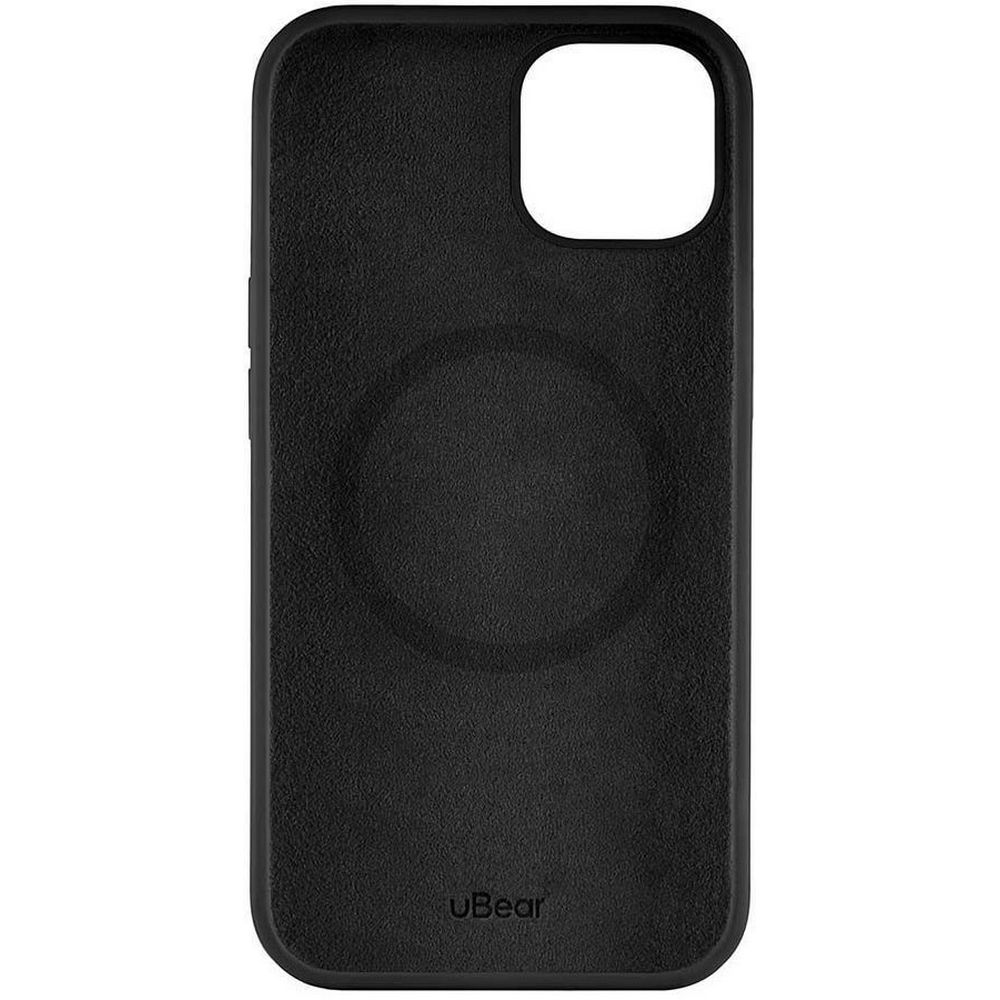 Чехол Ubear Touch Mag Case для iPhone 13, софт-тач силикон. Цвет: чёрный