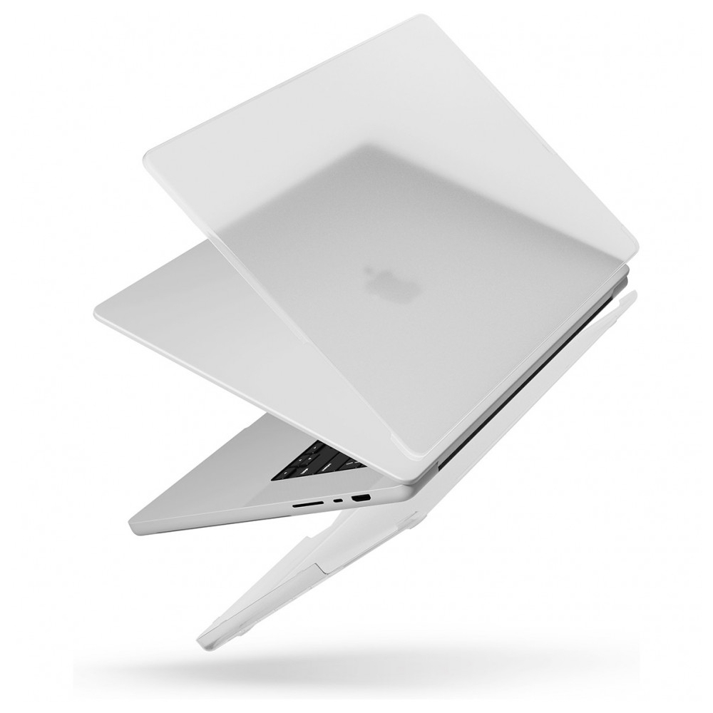 Накладка Uniq HUSK Pro Claro для MacBook Pro 14". Цвет: прозрачный