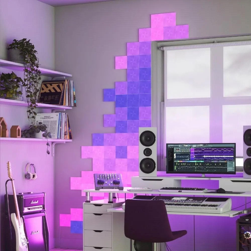 Светильник светодиодный Nanoleaf Canvas Smarter Kit, 17 панелей, контроллер