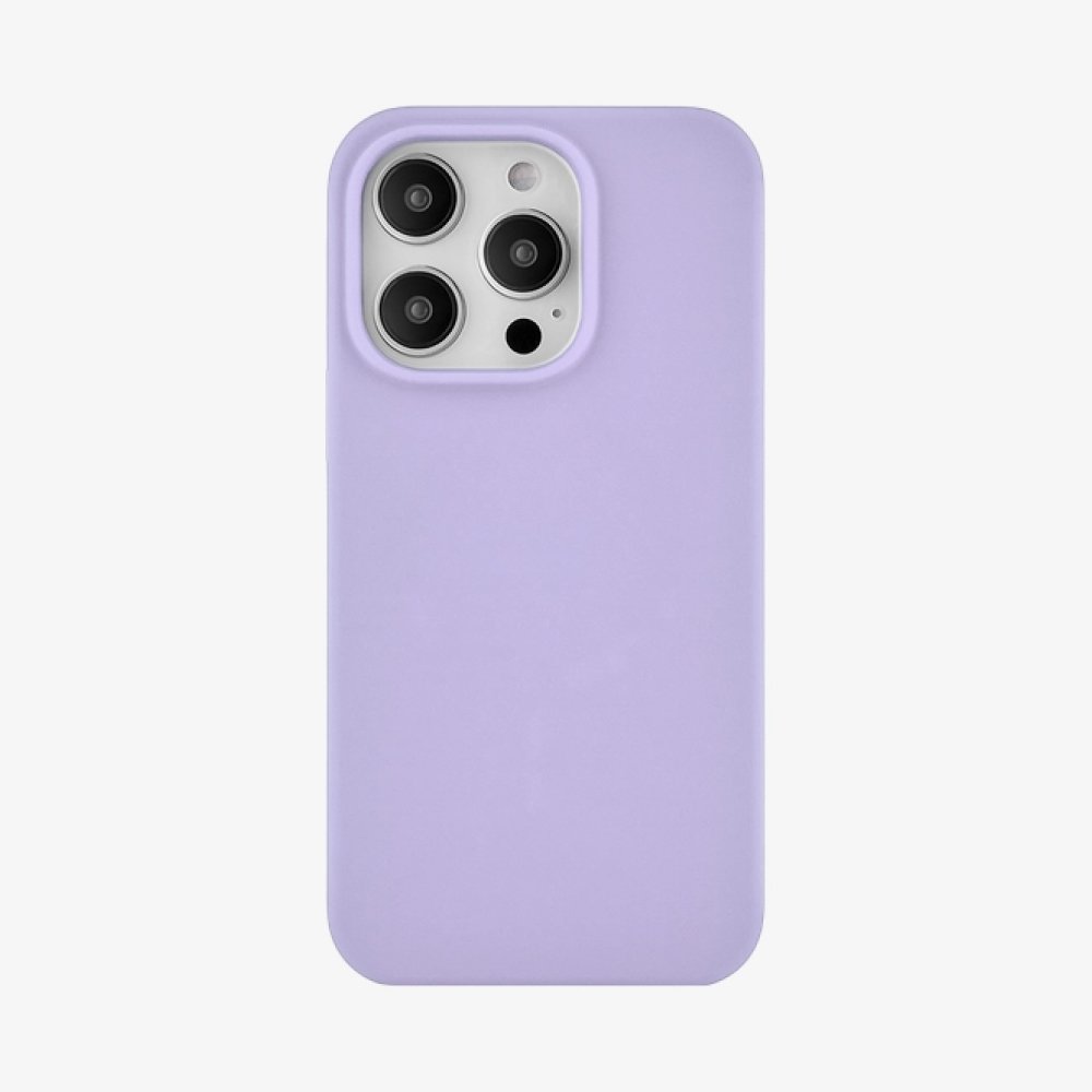 Чехол Ubear Touch Mag Case для iPhone 14 Pro, софт-тач силикон. Цвет: фиолетовый