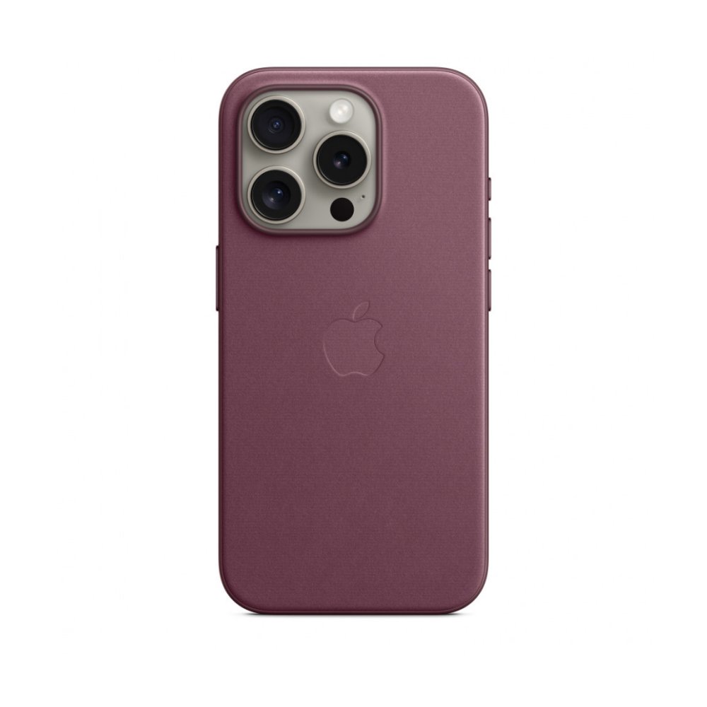 Чехол Apple FineWoven Case with MagSafe для iPhone 15 Pro Max - Mulberry