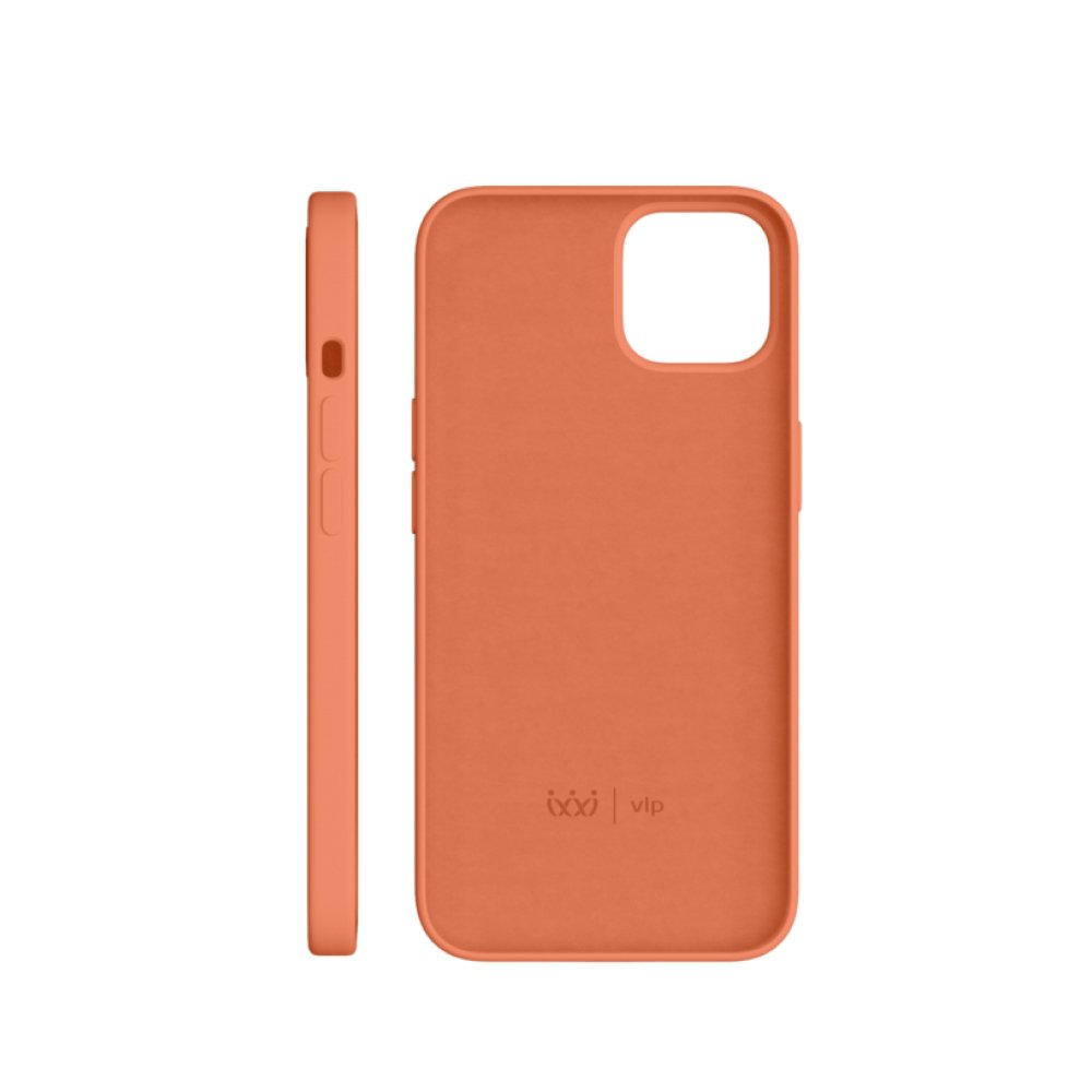 Чехол защитный vlp silicone case для iPhone 13. Цвет: оранжевый