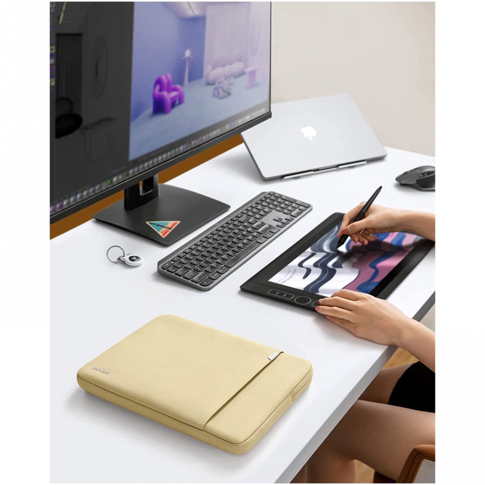 Чехол Tomtoc Defender Laptop Sleeve A13 для ноутбуков 13". Цвет: жёлтый