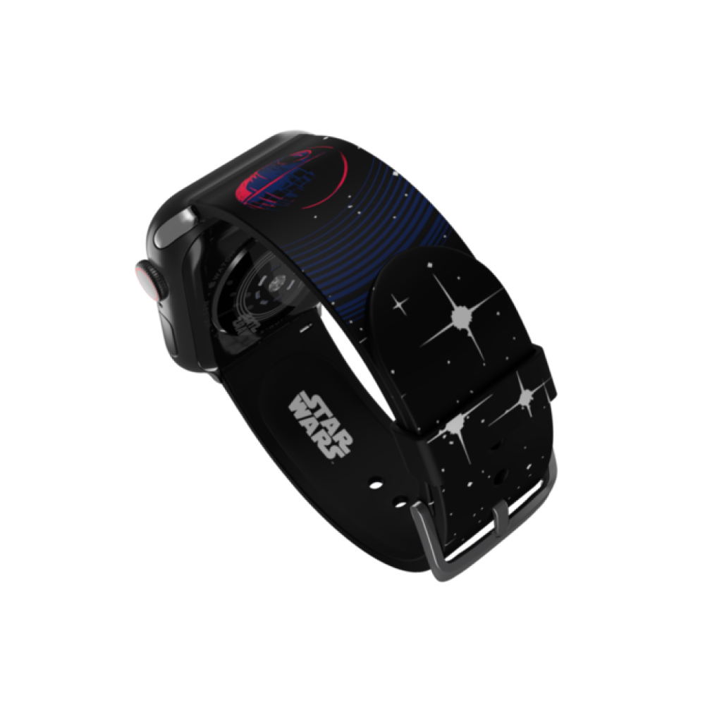 Ремешок силиконовый MobyFox STAR WARS - Darth Vader для Apple Watch. Цвет: чёрный