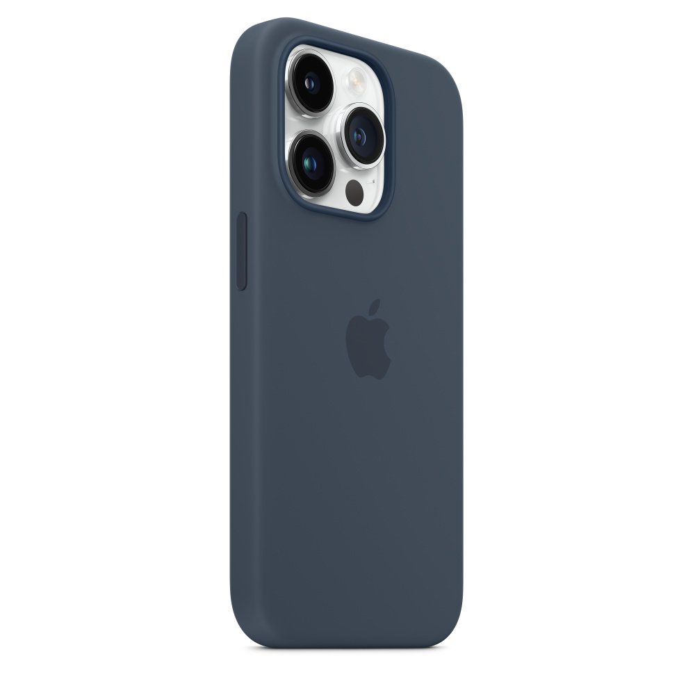 Силиконовый чехол MagSafe для iPhone 14 Pro Silicone Case with MagSafe - Storm Blue