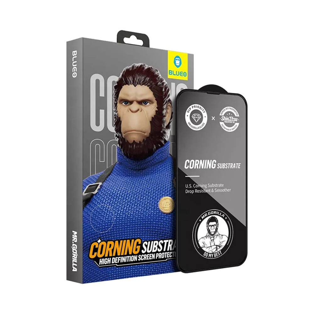 Защитное стекло BlueO USA Corning Gorilla Anti-Static для iPhone 14 Pro Max