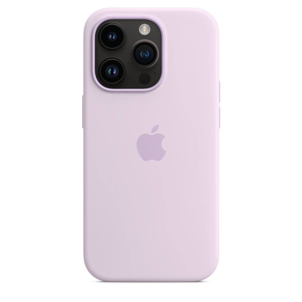 Силиконовый чехол MagSafe для iPhone 14 Pro Silicone Case with MagSafe - Lilac