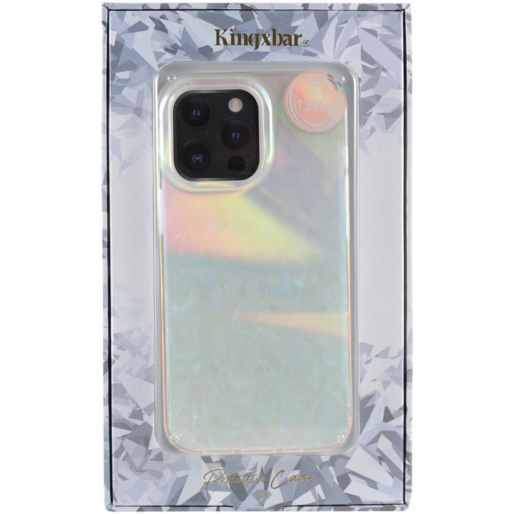 Чехол Kingxbar для iPhone 13 Pro Shell series. Цвет: разноцветный