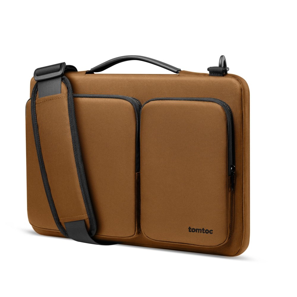 Сумка Tomtoc Defender Laptop Shoulder Bag A42 для ноутбуков 13.5". Цвет: коричневый