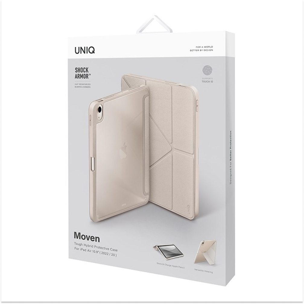 Чехол Uniq Moven для Apple iPad Air 10.9". Цвет: слоновая кость