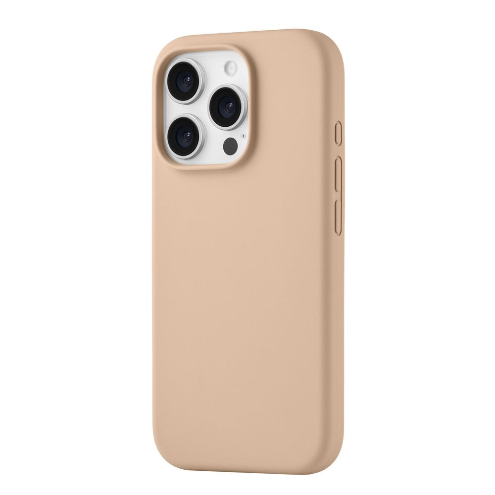 Чехол защитный uBear Touch Mag Case для iPhone 16 Pro Max. Цвет: латте