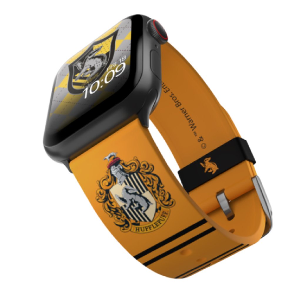 Ремешок силиконовый MobyFox Harry Potter - Hufflepuf для Apple Watch 40мм/42мм/44мм. Цвет: оранжевый