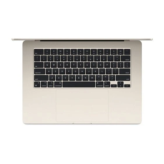 Ноутбук Apple MacBook Air 15" (M2, 2023), 16 ГБ / 256 ГБ SSD Цвет: "Сияющая звезда"