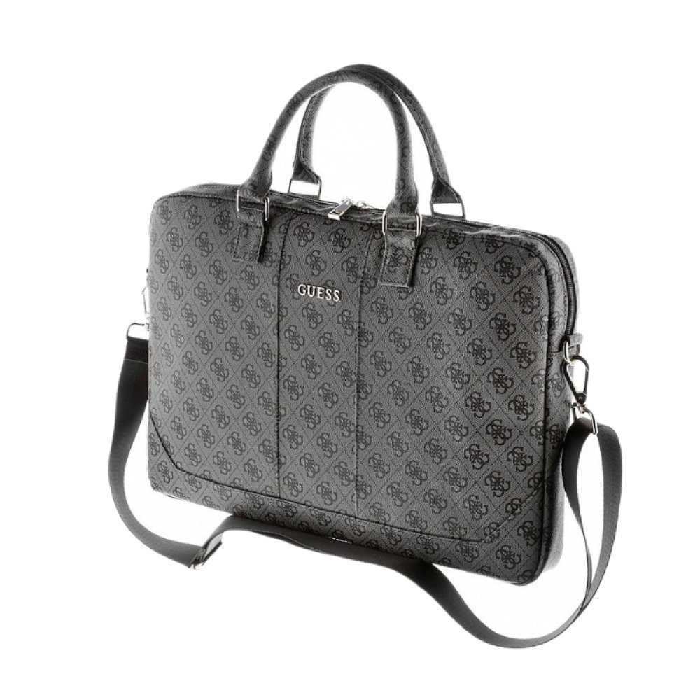 Сумка Guess для ноутбуков 15" 4G Uptown Bag PU Цвет: серый