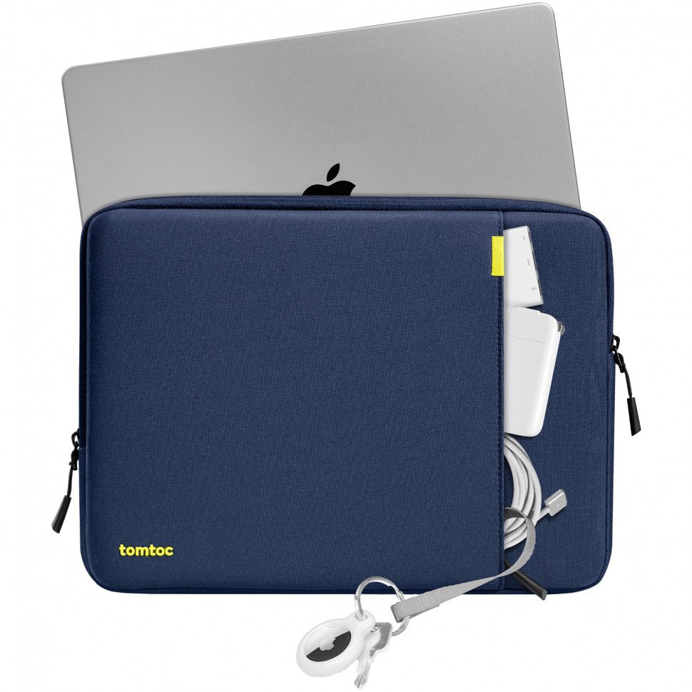 Чехол Tomtoc Defender Laptop Sleeve A13 для MacBook Air/Pro 13". Цвет: синий