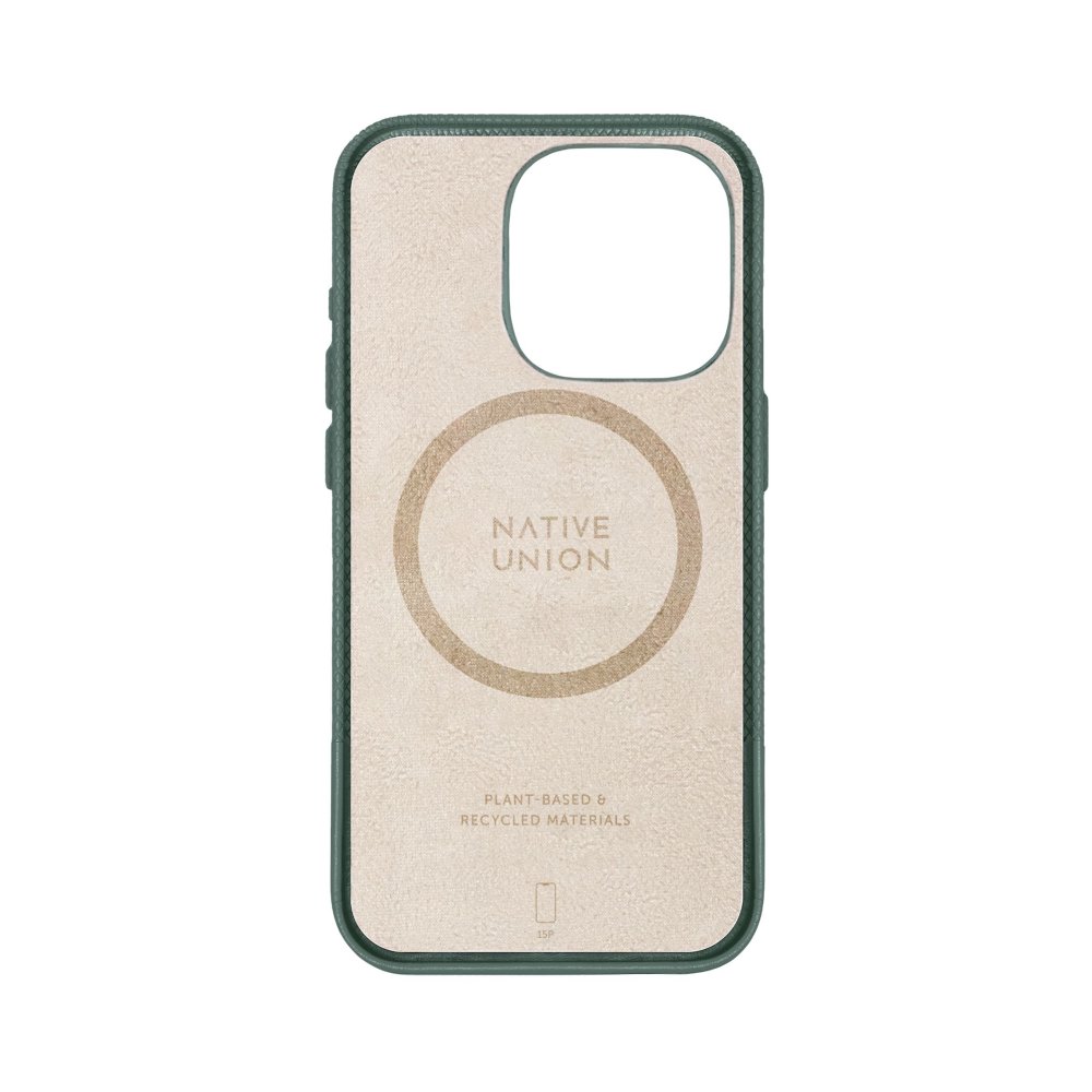 Чехол Native Union (RE)CLASSIC CASE для iPhone 15 Pro. Цвет: зелёный