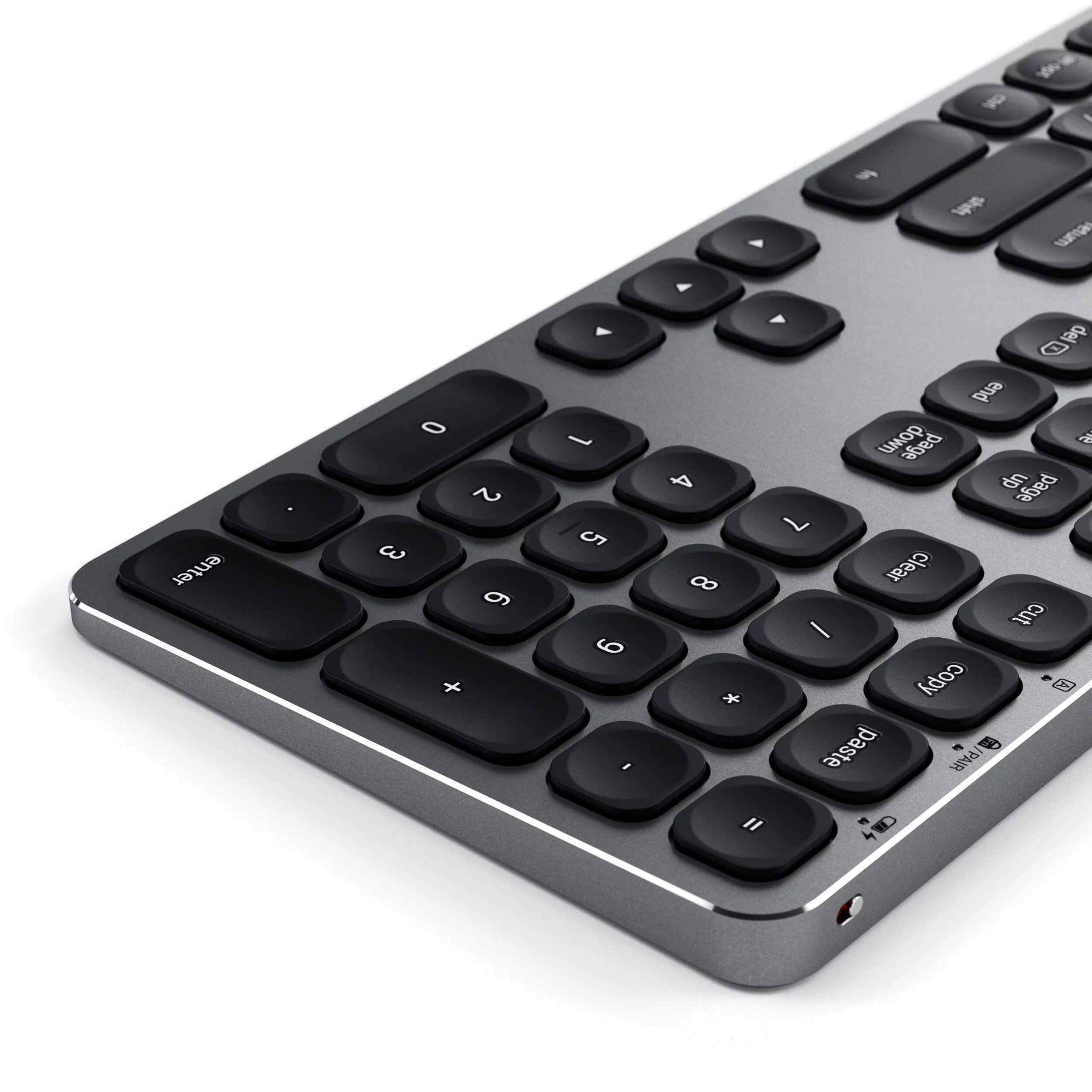 Беспроводная клавиатура Satechi Aluminium Bluetooth Wireless Keyboard. Серый космос