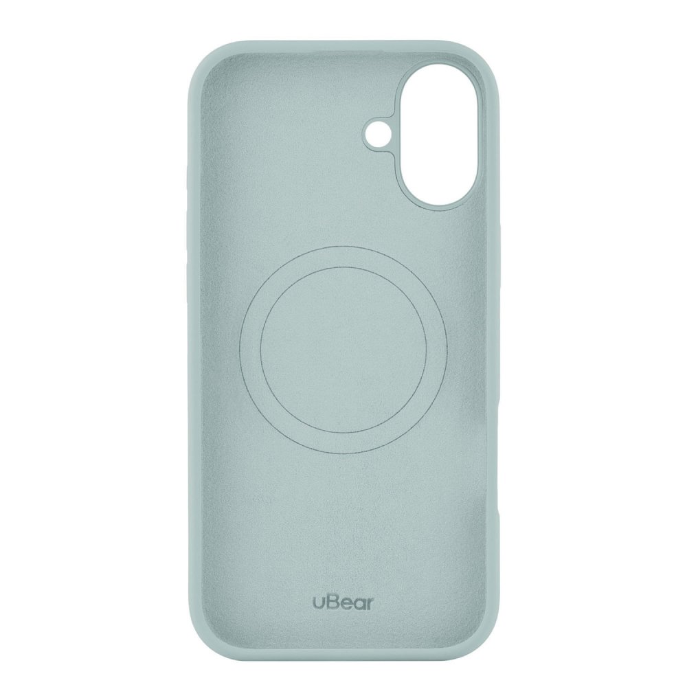 Чехол защитный uBear Touch Mag Case для iPhone 16 Plus. Цвет: холодная мята