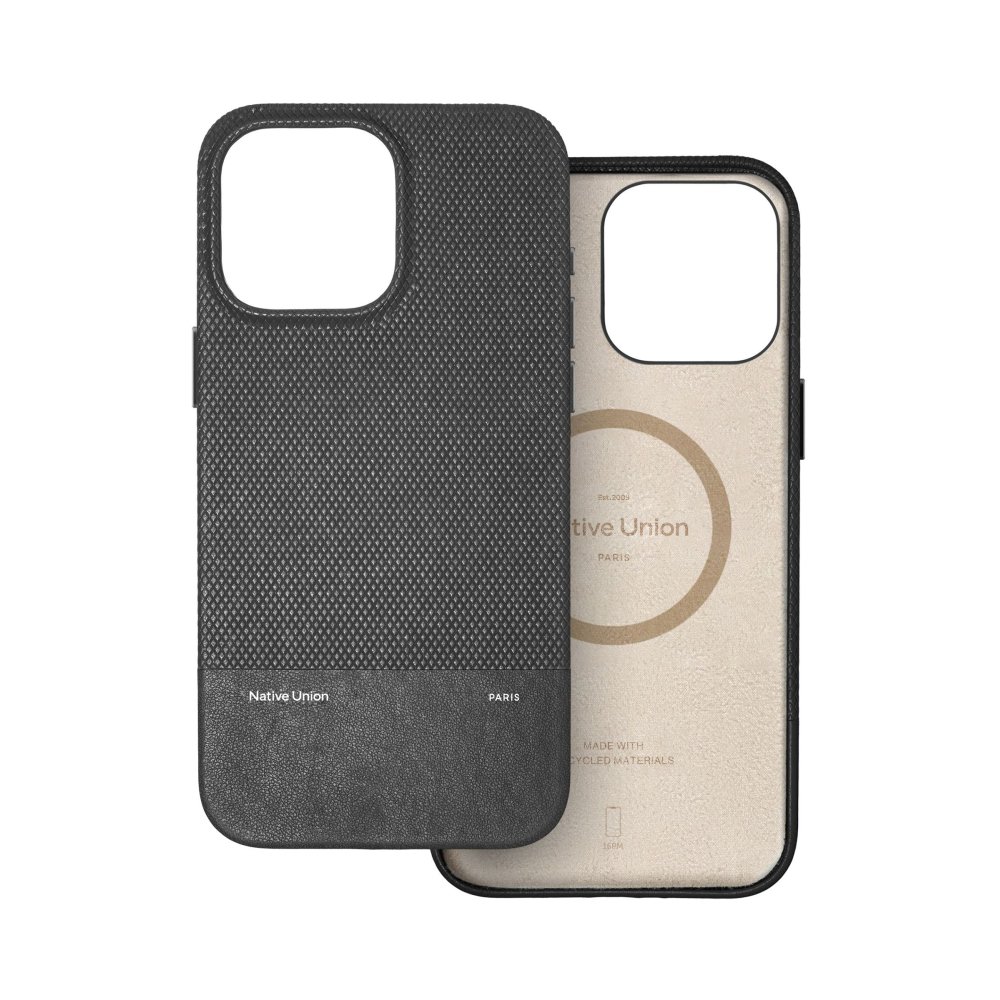 Чехол защитный Native Union (RE)CLASSIC CASE с MagSafe для iPhone 16 Pro Max. Цвет: черный