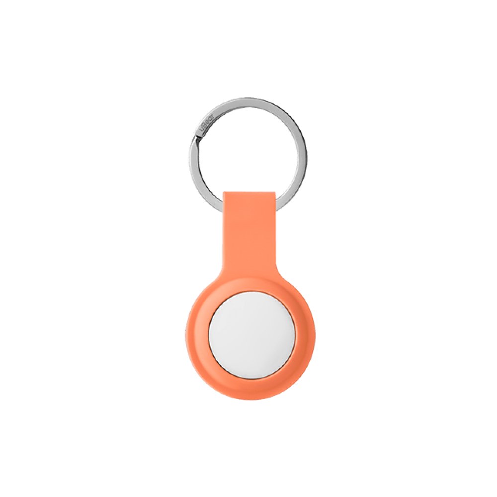 Чехол силиконовый Ubear Touch Ring Case для AirTag. Цвет: оранжевый