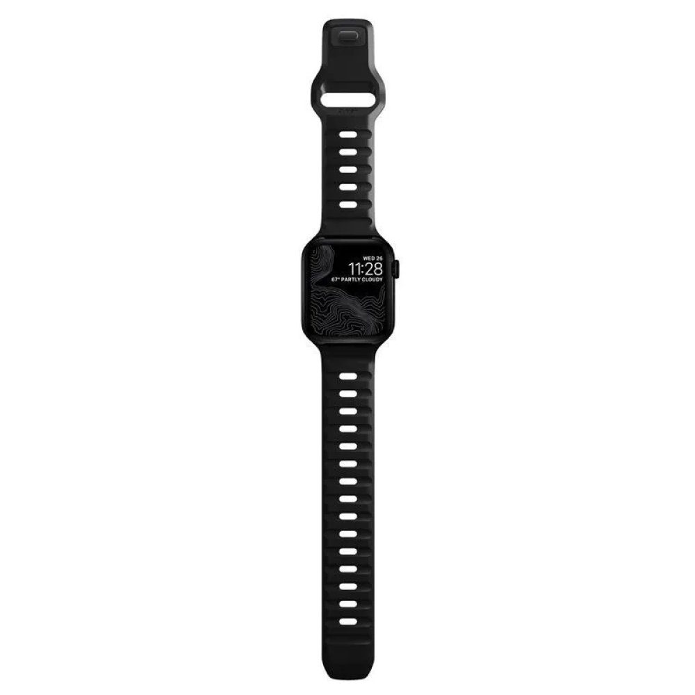 Ремешок Nomad Sport Strap M/L для Apple Watch 42/44/45/49мм. Цвет: черный