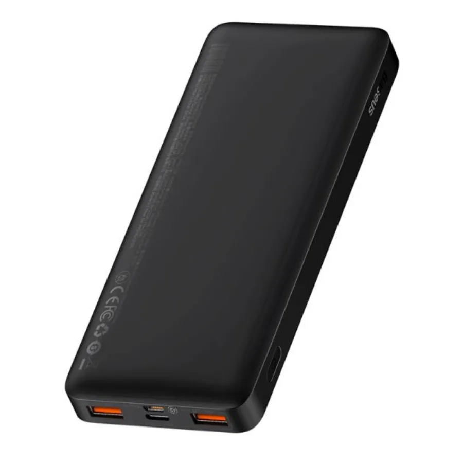 Внешний аккумулятор Baseus Bipow Digital Display 10000 mAh, 20 Вт. Цвет: черный