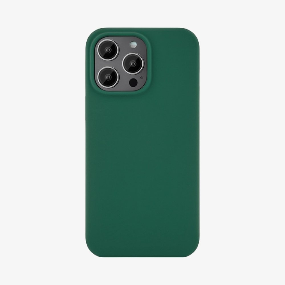 Чехол Ubear Touch Mag Case для iPhone 14 Pro Max, софт-тач силикон. Цвет: зелёный