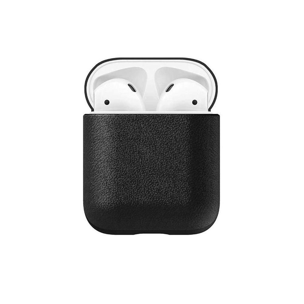 Чехол Nomad Rugged Case для Apple Airpods, натуральная кожа. Цвет: черный