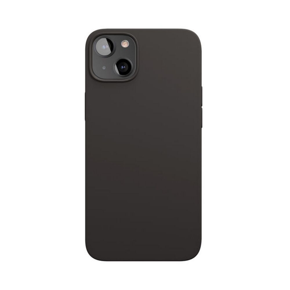 Чехол защитный vlp silicone case для iPhone 13 mini. Цвет: чёрный