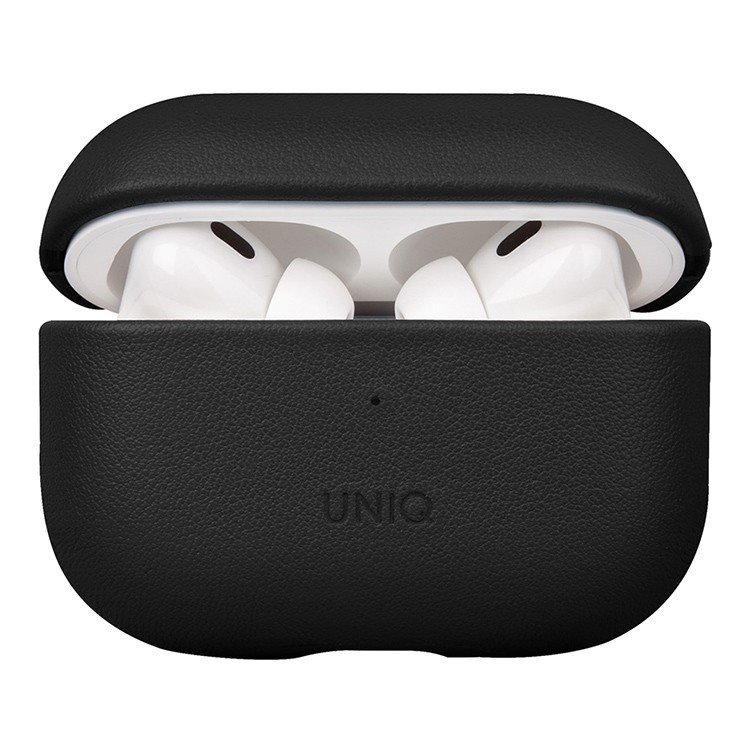 Чехол Uniq Terra для AirPods Pro 2 с ремешком. Цвет: чёрный