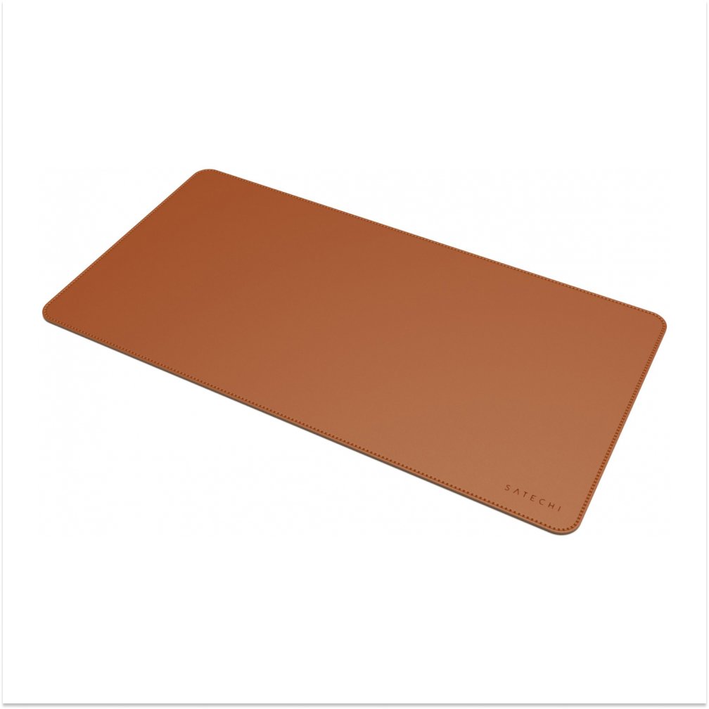 Коврик Satechi Eco Leather Deskmate, эко-кожа 58.5*31 см. Цвет: коричневый