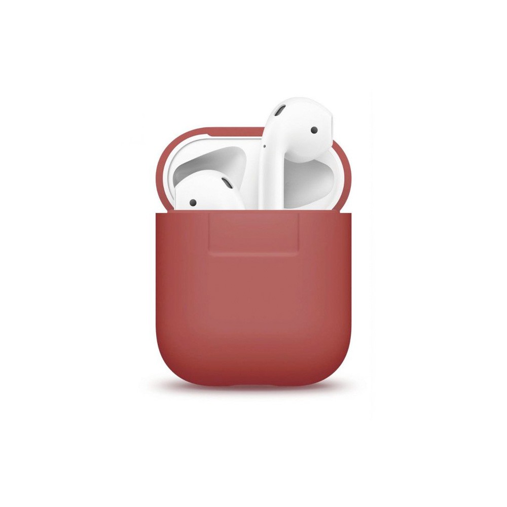 Чехол Elago для AirPods Silicone case Red