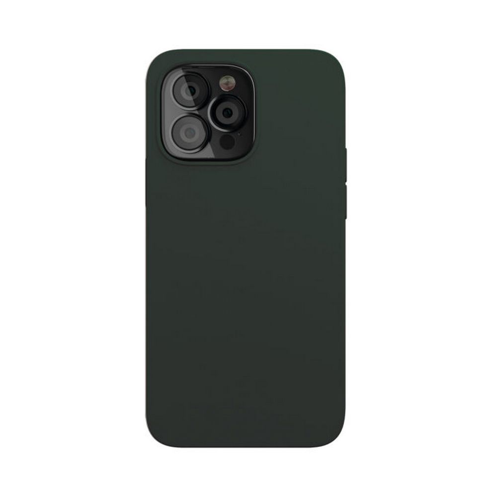 Чехол защитный vlp silicone case для iPhone 13 Pro. Цвет: тёмно-зелёный