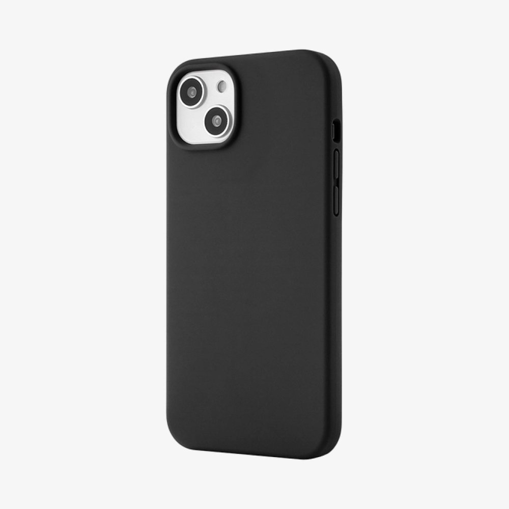 Чехол Ubear Touch Case для iPhone 14 Plus, софт-тач силикон. Цвет: чёрный