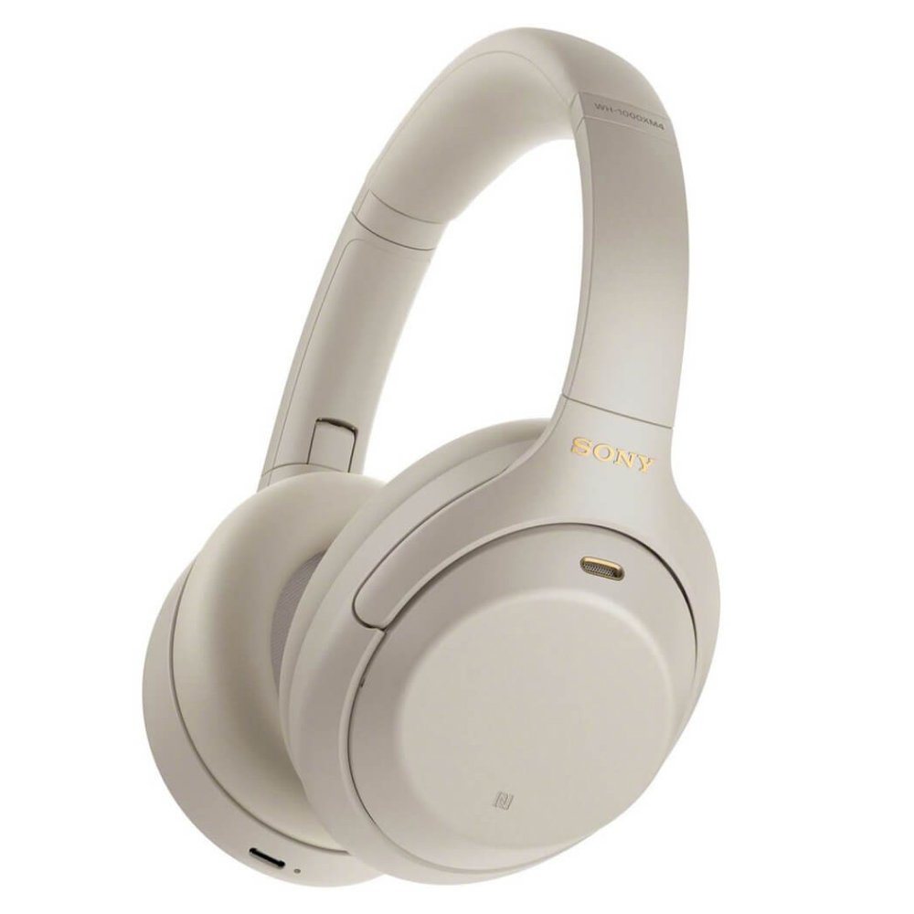 Наушники Sony WH-1000XM4. Цвет: серебристый