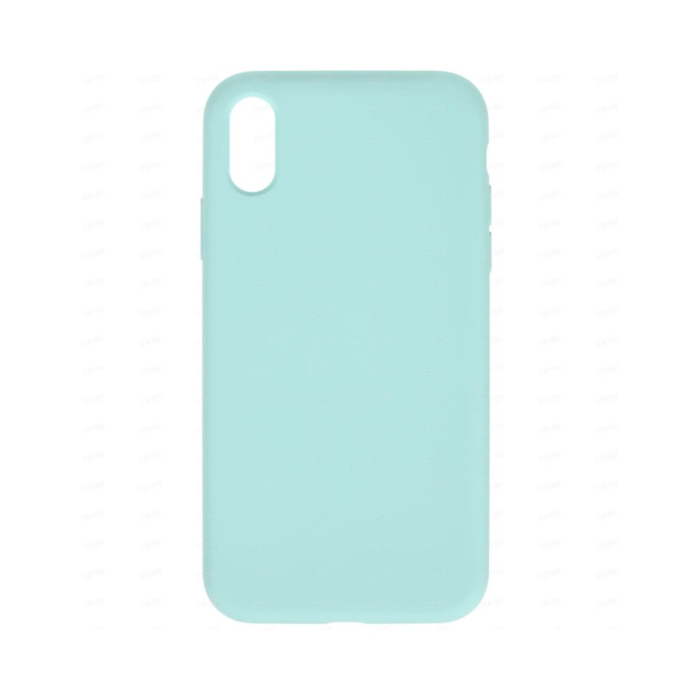 Чехол защитный vlp silicone case для iPhone XR. Цвет: бирюзовый