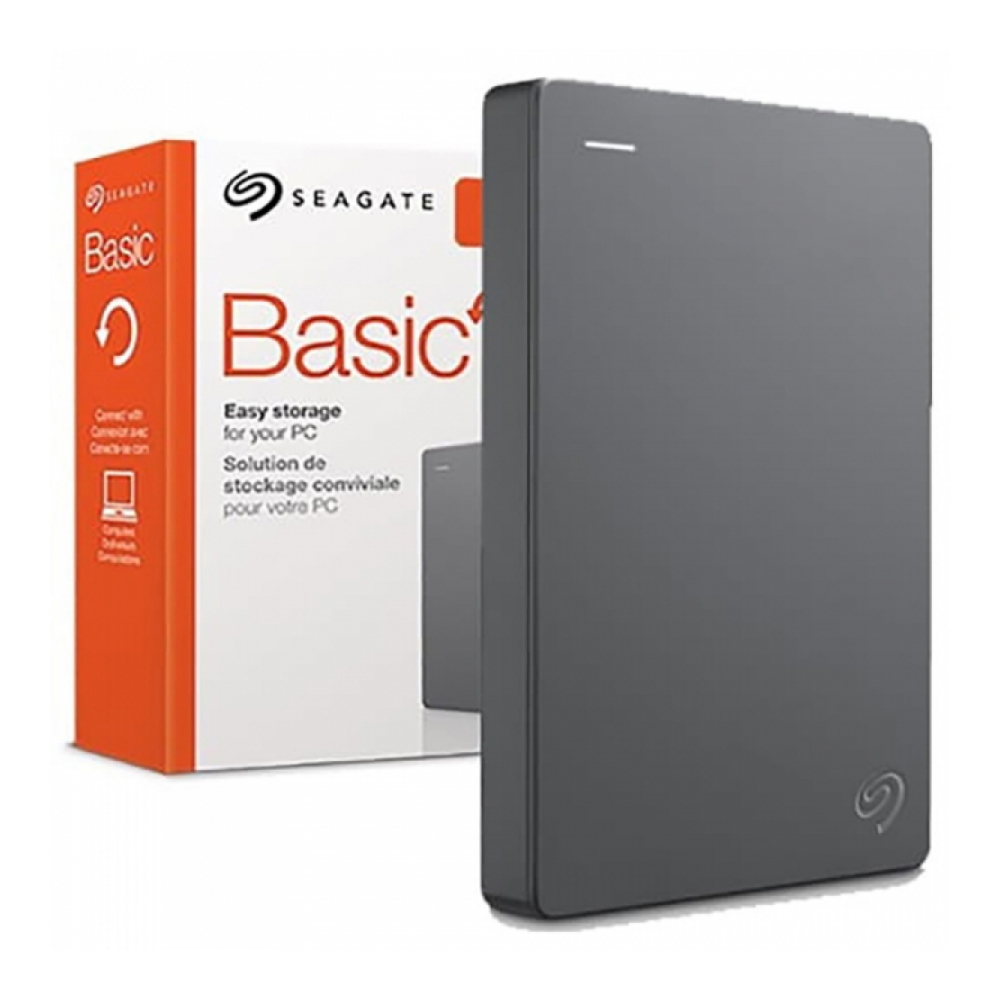 Внешний жесткий диск Seagate Basic 2Tb, 2.5", USB 3.0. Цвет: серый