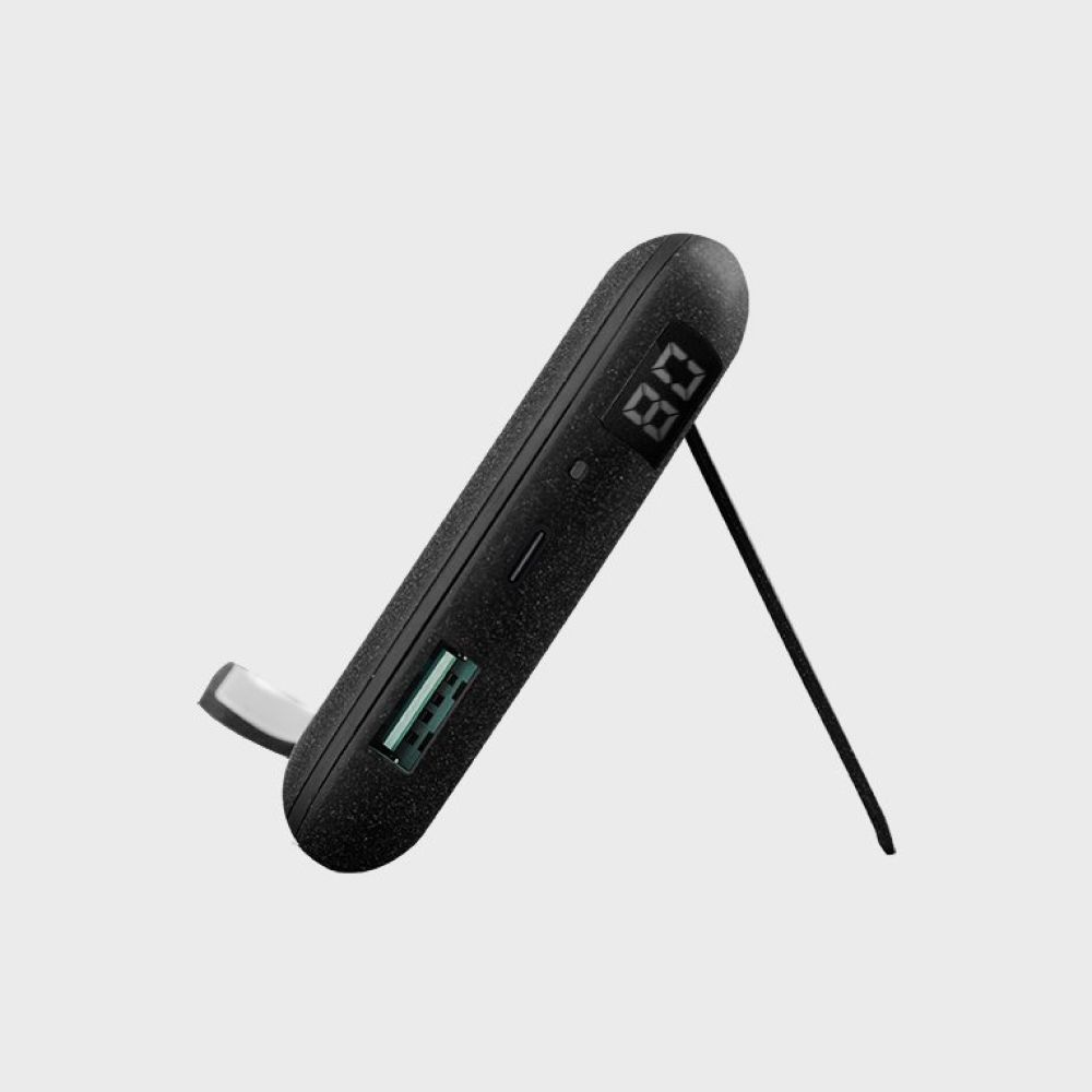 Портативный аккумулятор Uniq HYDEAIR View 20000mAh, Wireless, Duo Stand, USB-C, PD 18W Цвет: серый