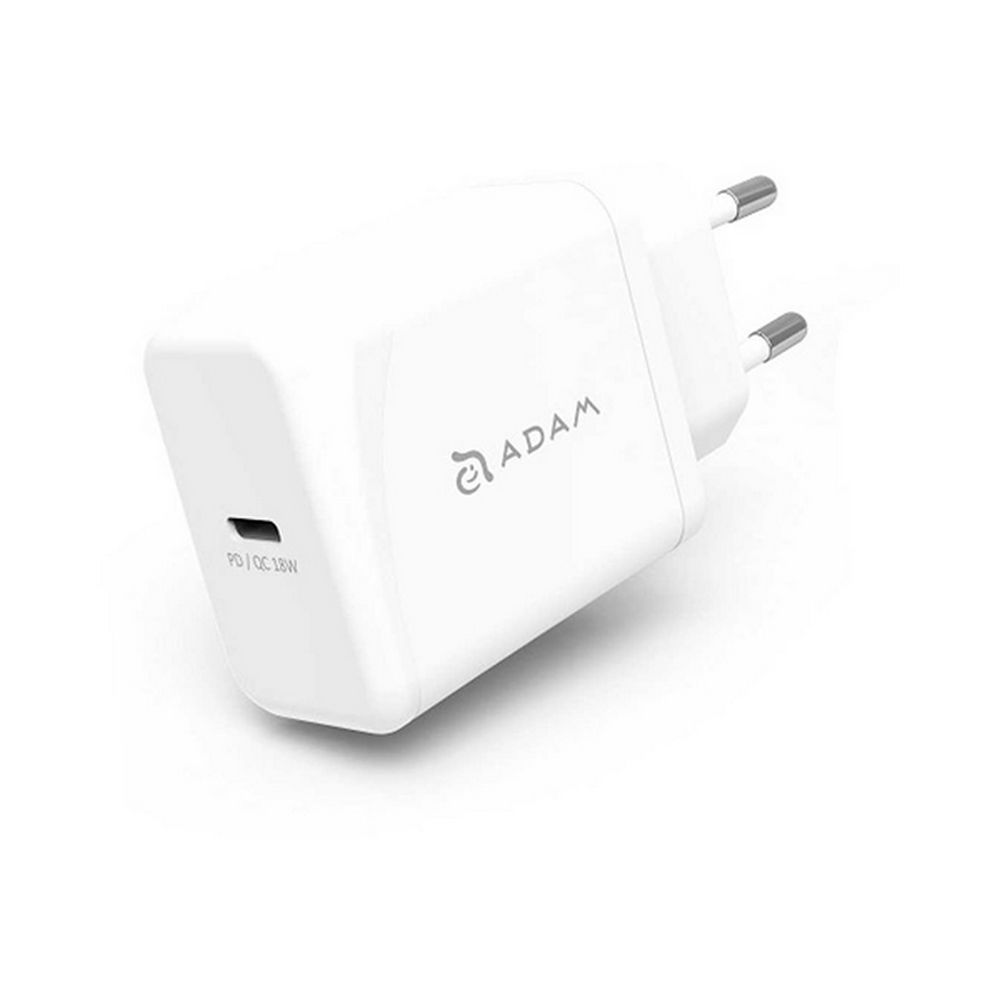 Адаптер питания ADAM elements OMNIA F1, USB-C, 20 Вт. Цвет: белый